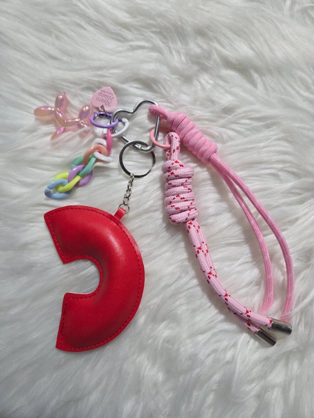 Rainbow Design Keychain - Picture 2 of 6